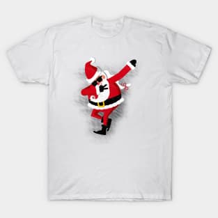 'Dabbing Santa' Hilarous Santa Gift T-Shirt